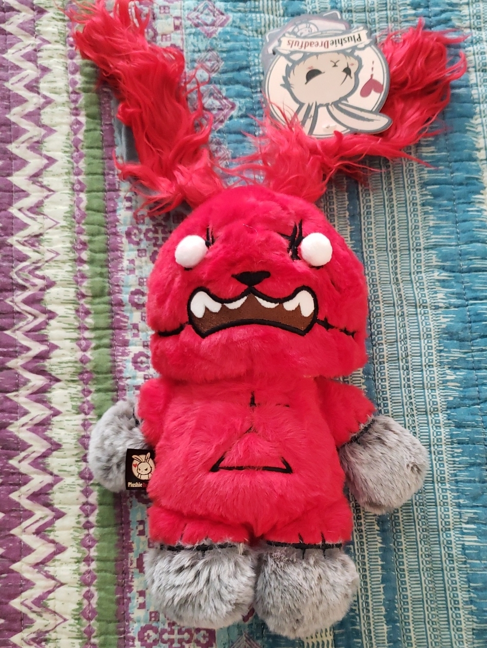 Plushie Dreadful Rage Rabbit NWT